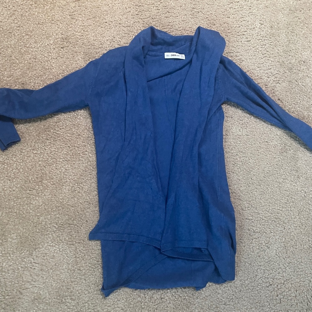 Zara cardigan blue